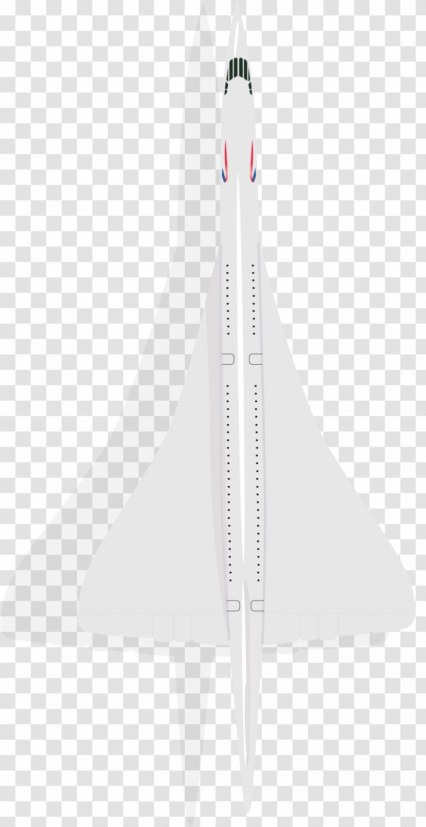 Supersonic Aircraft Airplane Transport Airliner - Speed - Chord Vector Transparent PNG