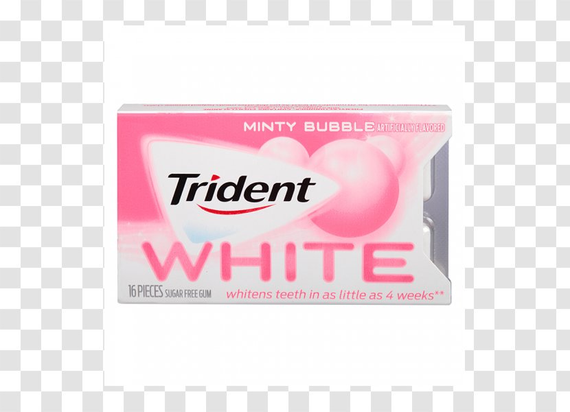 Chewing Gum Peppermint Trident Sucrose Transparent PNG