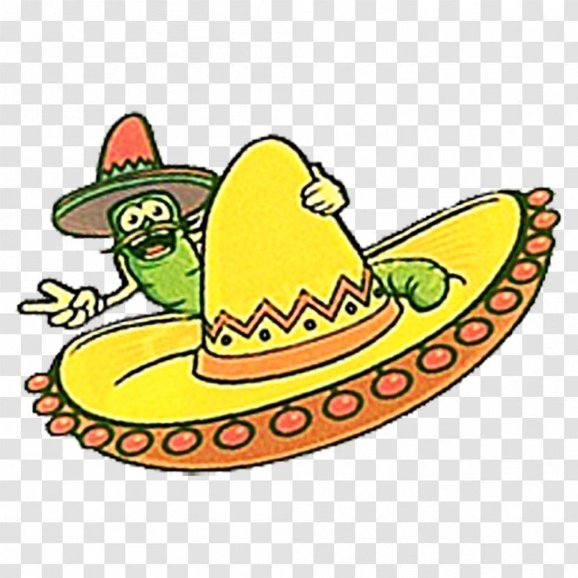 Sombrero Clip Art Hat Drawing Costume - Parrilla Ornament Transparent PNG