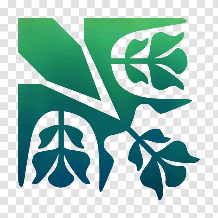 Font Logo Arts And Crafts Movement Leaf - Green Transparent PNG