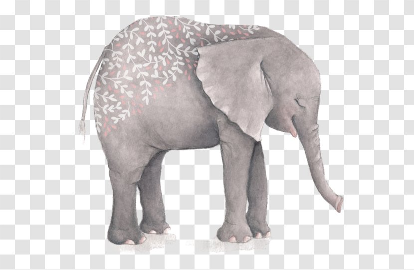 Watercolor Painting Art Elephant - Frame Transparent PNG