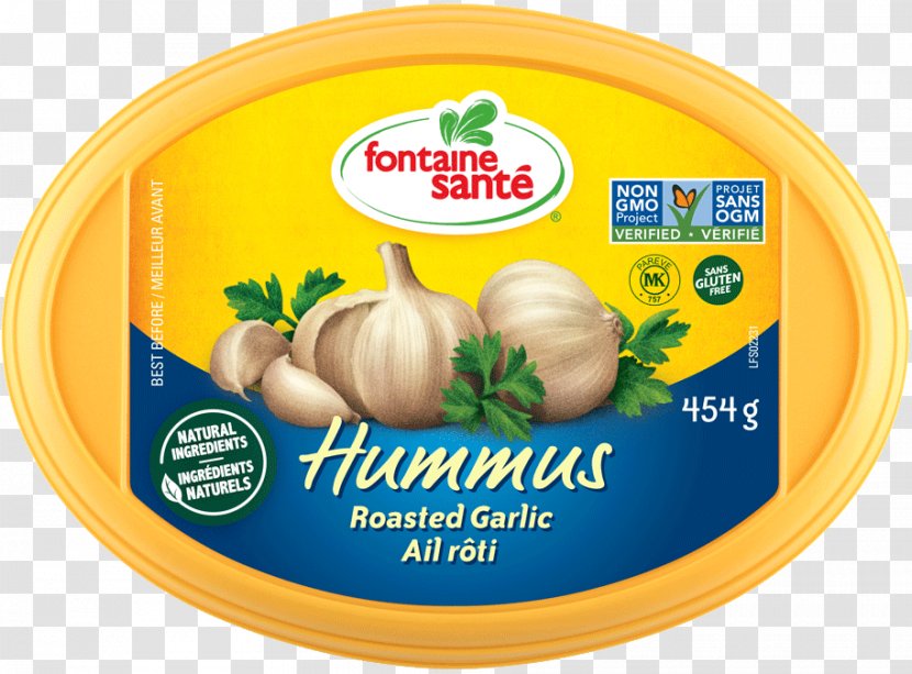 Houmous Vegetarian Cuisine Garlic Roasting Chickpea - Processed Cheese - Butter Roti Transparent PNG