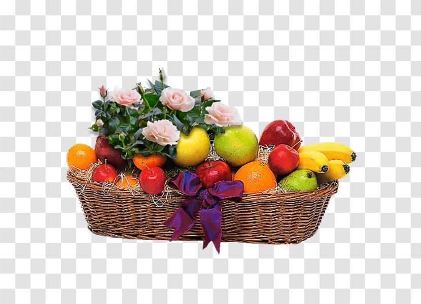 Food Gift Baskets Fruit Flower Delivery Floristry - Fruits Basket Transparent PNG