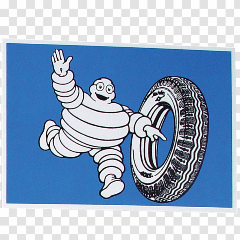 Car Michelin Man Tire Wheel - Cartoon Transparent PNG