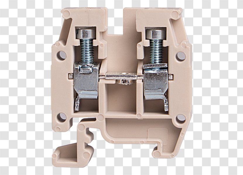 Screw Terminal DIN Rail Wire - Clamp Transparent PNG