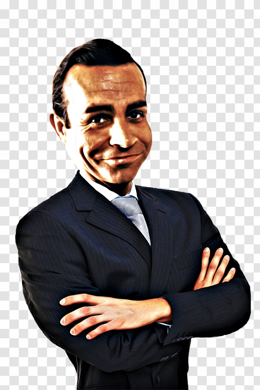 Sean Connery James Bond Caricature Humour Transparent PNG