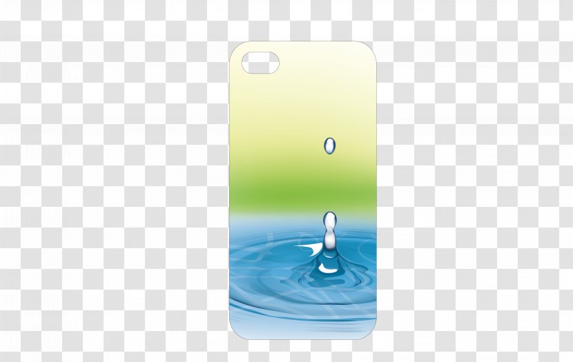 Smartphone Euclidean Vector Drop - Communication Device - Water Mobile Phone Case Transparent PNG