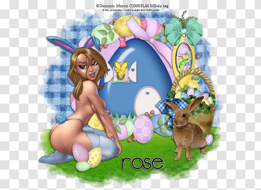 Easter Bunny Rabbit Hare - Cartoon Transparent PNG