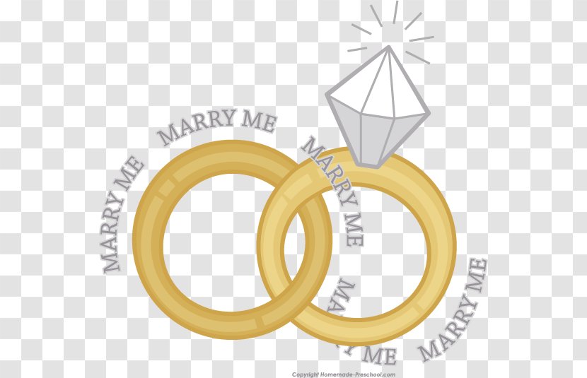 Wedding Ring Engagement Clip Art - Rings - Marry Me Transparent PNG