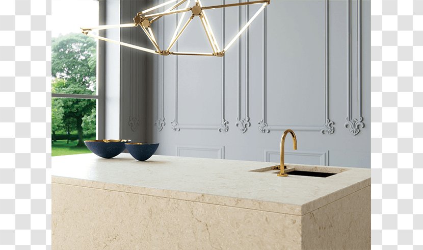 Caesarstone Dimension Stone Countertop Marble Interior Design Services - Lighting - Bench Transparent PNG