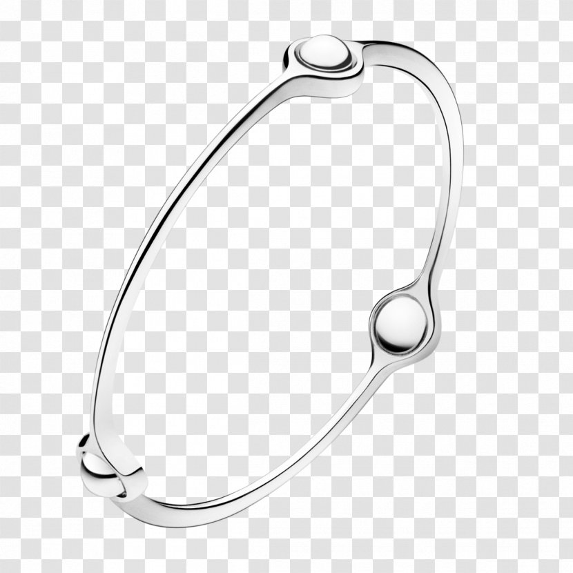 Bracelet Jewellery Earring Silver Bangle - Sterling Transparent PNG