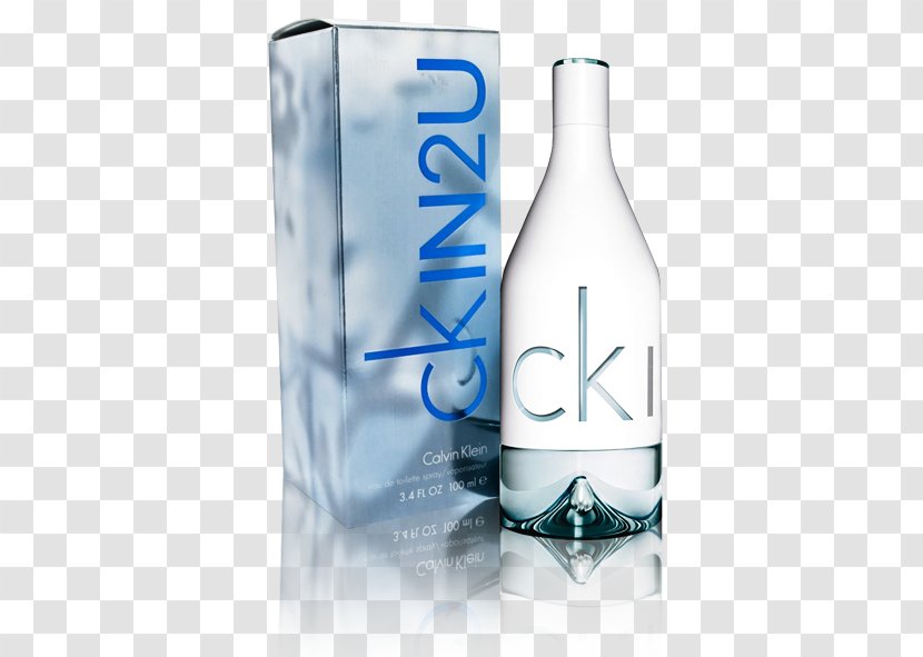 Calvin Klein CK IN2U Perfume Eau De Toilette One - Glass Transparent PNG