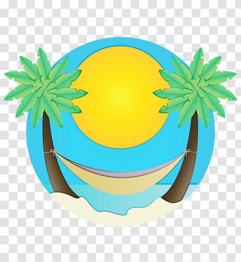 Beach Ball - Wet Ink - Symbol Plant Transparent PNG