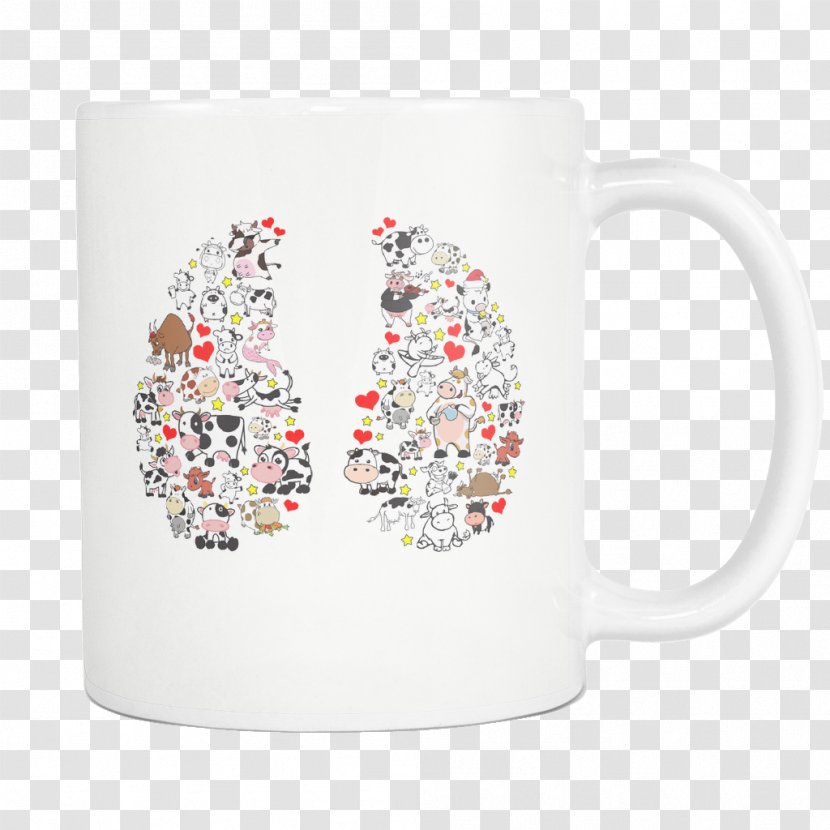 Mug Cattle Coffee Cup Love Transparent PNG