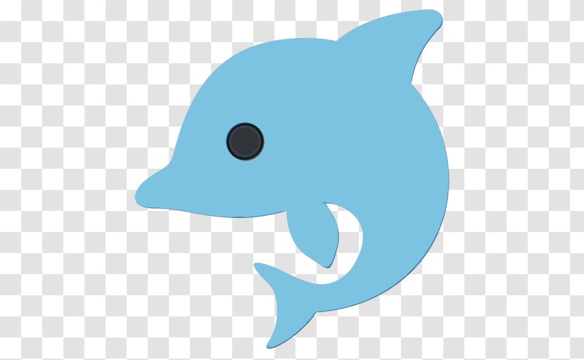 Emoji Sticker - Fin - Porpoise Animal Figure Transparent PNG