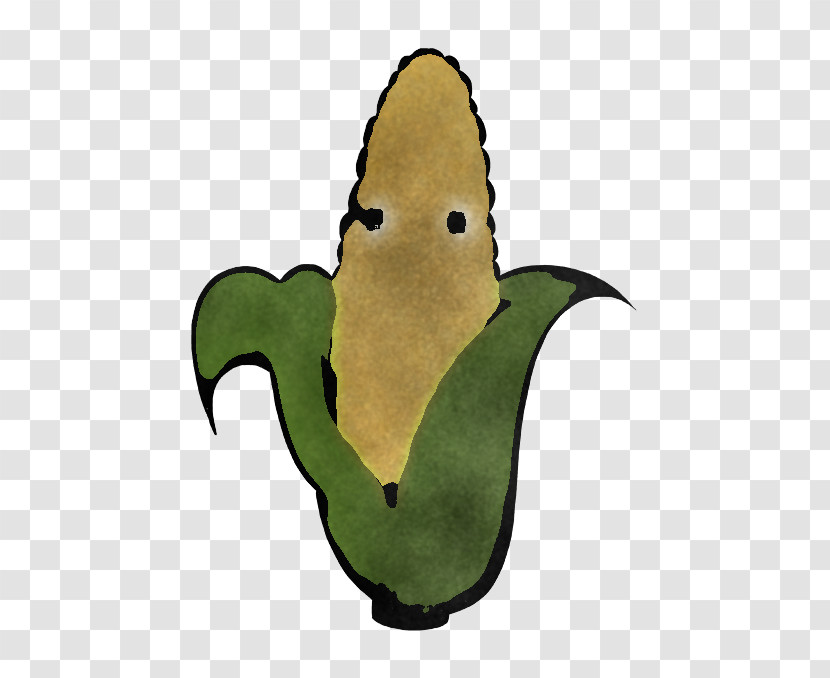 Cartoon Green Banana Plant Animation Transparent PNG