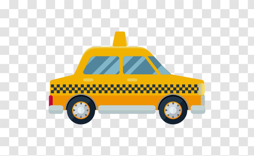 Taxi Transport Icon - Pattern Transparent PNG