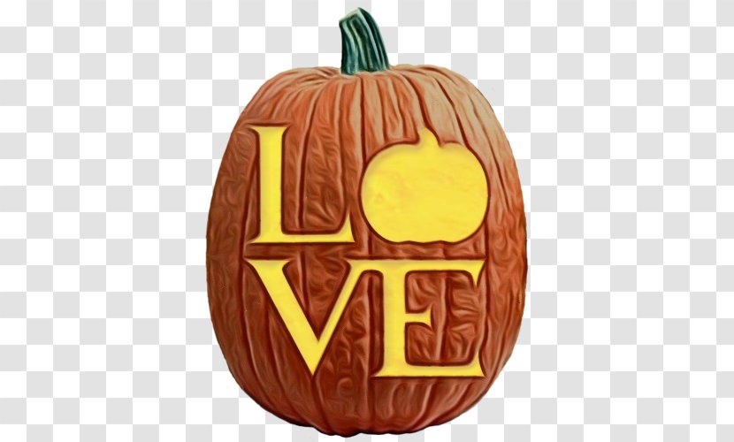 Pumpkin - Winter Squash - Carving Plant Transparent PNG