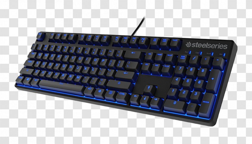 Computer Keyboard SteelSeries Apex M400 Gaming Keypad Steelseries 300 64450 M500 Mechanical - Pro As Transparent PNG