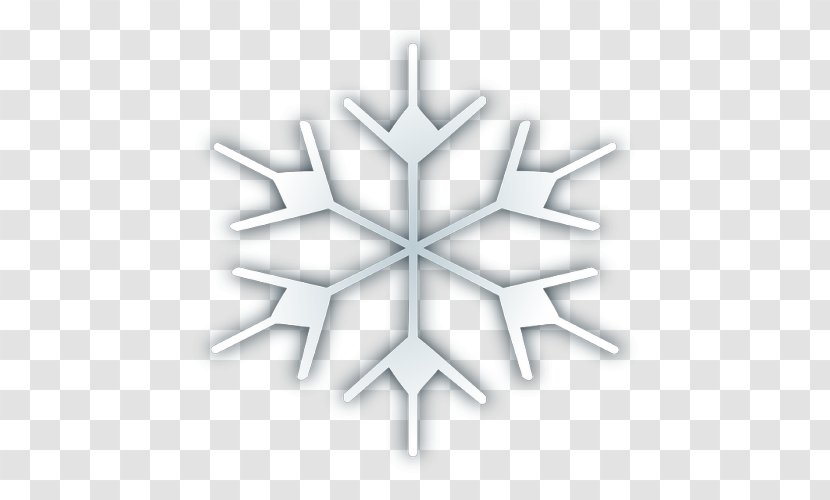 Snowflake Clip Art - Black And White - Pattern Transparent PNG