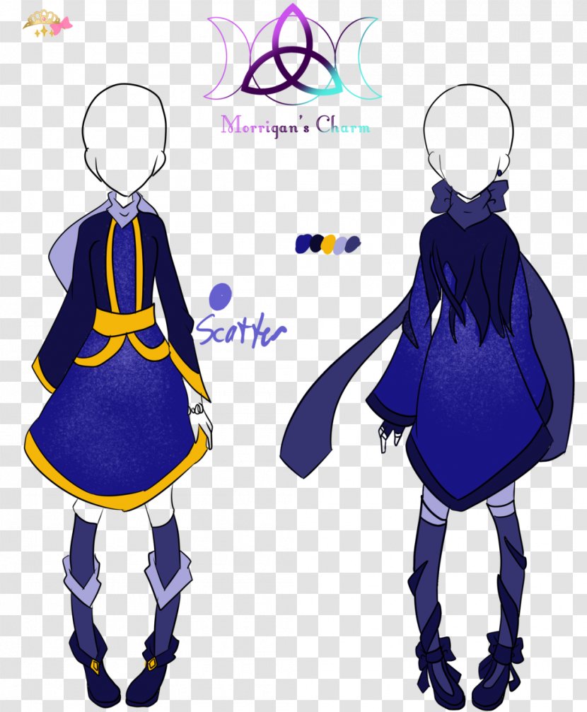 Costume Design Outerwear Character - Cobalt Blue - Maiden Transparent PNG
