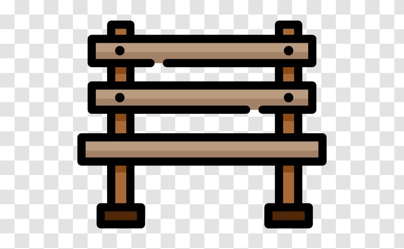 Clip Art - Park - City With Benches Transparent PNG