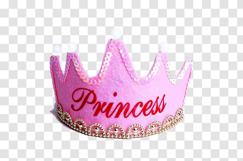 Pink Birthday Crown - Product Transparent PNG