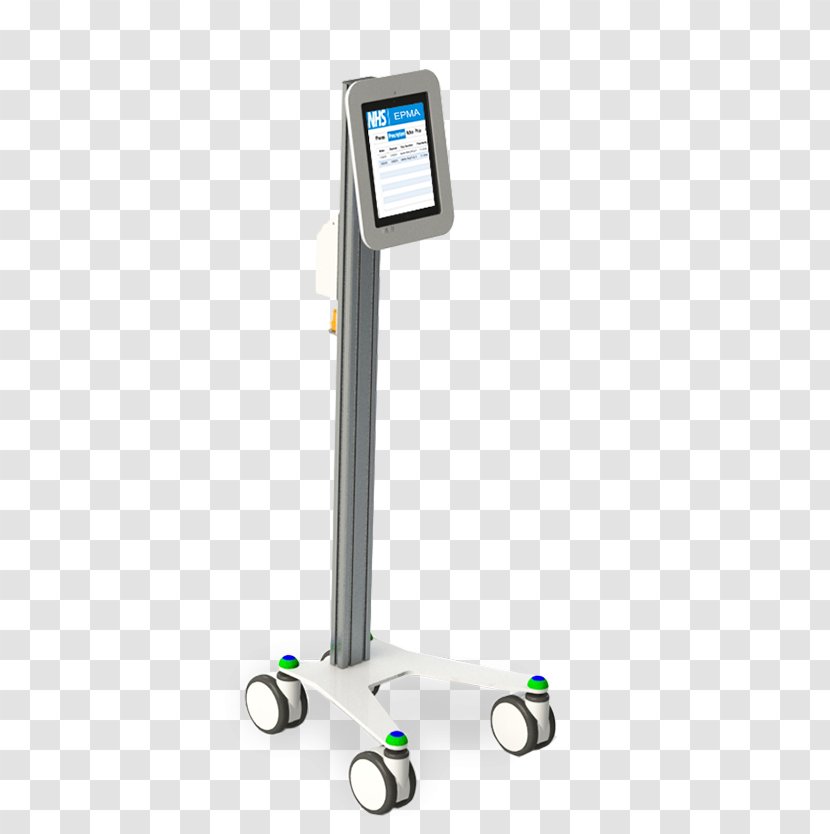 Hospital Health Care Medicine Patient Mobile Computing - Ipad Cart Transparent PNG