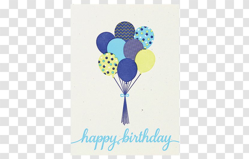 Balloon Greeting & Note Cards PAPYRUS Birthday Gift - Papyrus Transparent PNG