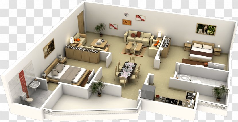 Apartment Interior Design Services House Bedroom Floor Plan - Renting Transparent PNG