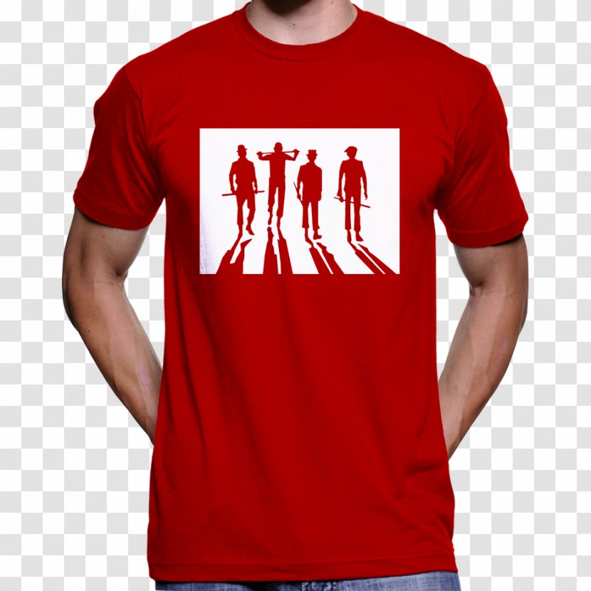 Printed T-shirt Hoodie Top - Text Transparent PNG