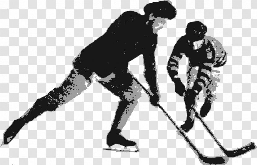Ice Hockey Player Sticks Team Sport - Sporting Goods Transparent PNG