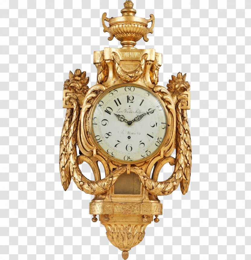 Pendulum Clock Alarm Mantel - Antique Transparent PNG