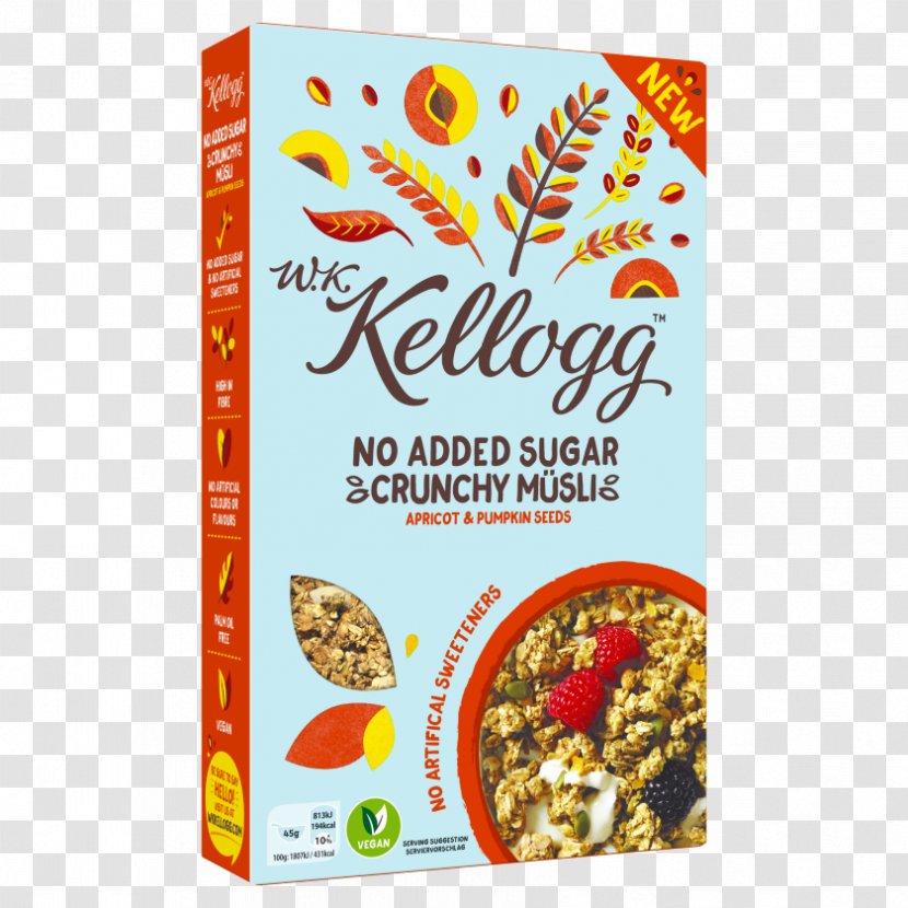 Breakfast Cereal Corn Flakes Muesli Kellogg's Sugar - Rice Krispies Transparent PNG