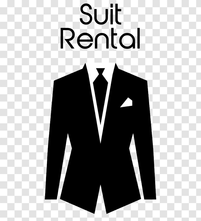 Tuxedo Logo Suit Clothing Blazer - Outerwear - Wedding Suits Transparent PNG