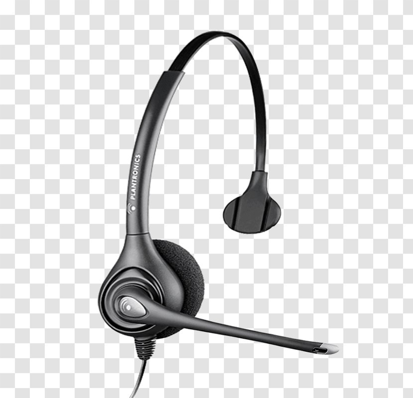 Noise-canceling Microphone Noise-cancelling Headphones Plantronics - Electronic Device - Headset Transparent PNG