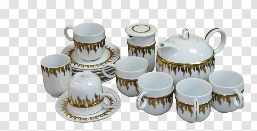 Tea Set Coffee Cup Porcelain Yixing Clay Teapot - Tableware - Ceramic Sets Transparent PNG