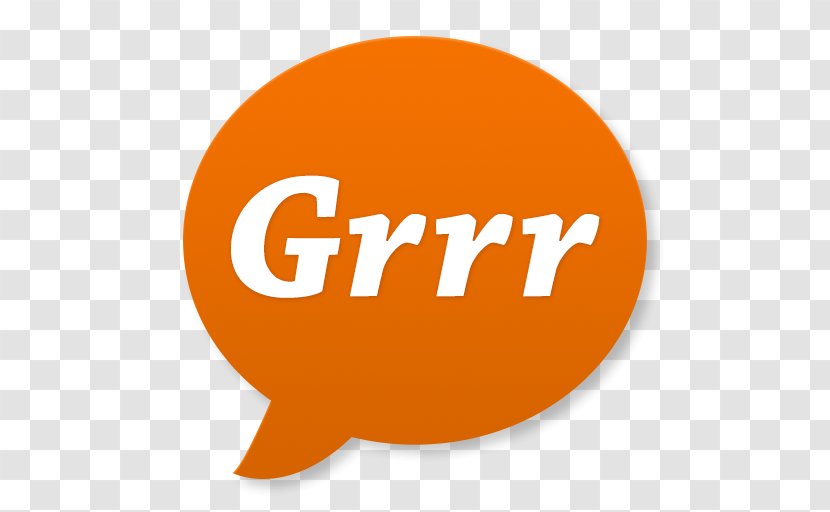 Image Logo Font - Text Messaging - Orange Transparent PNG