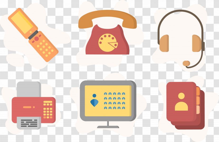 Telephone Download Computer Icon - Mobile Phone - Set Transparent PNG