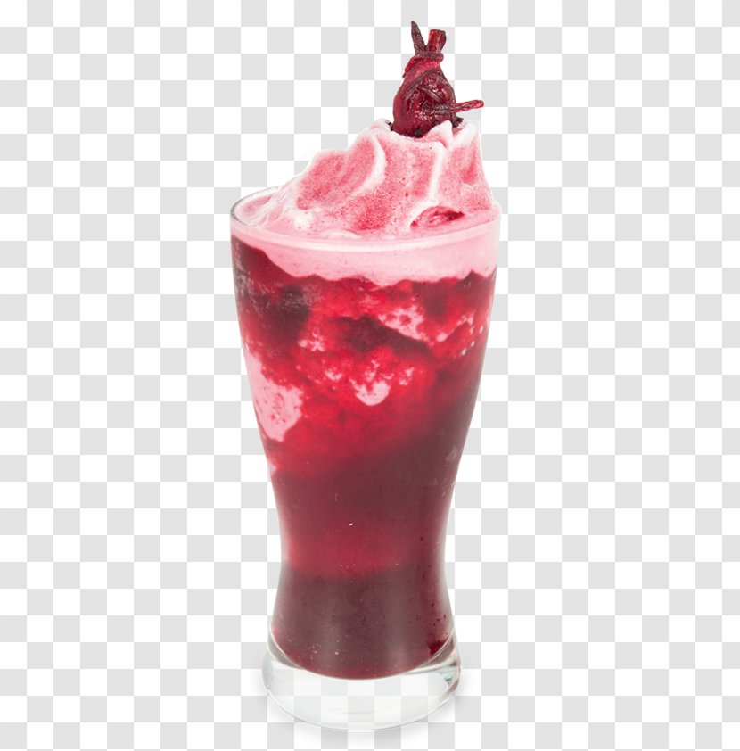 Milkshake Knickerbocker Glory Sundae Pomegranate Juice Non-alcoholic Drink - Agua De Jamaica Transparent PNG
