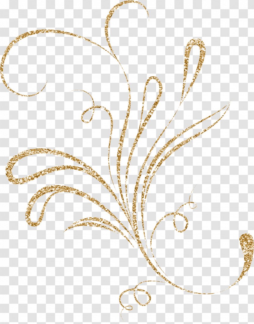 Motif Pattern - Embroidery - Gold Decorative Motifs Transparent PNG