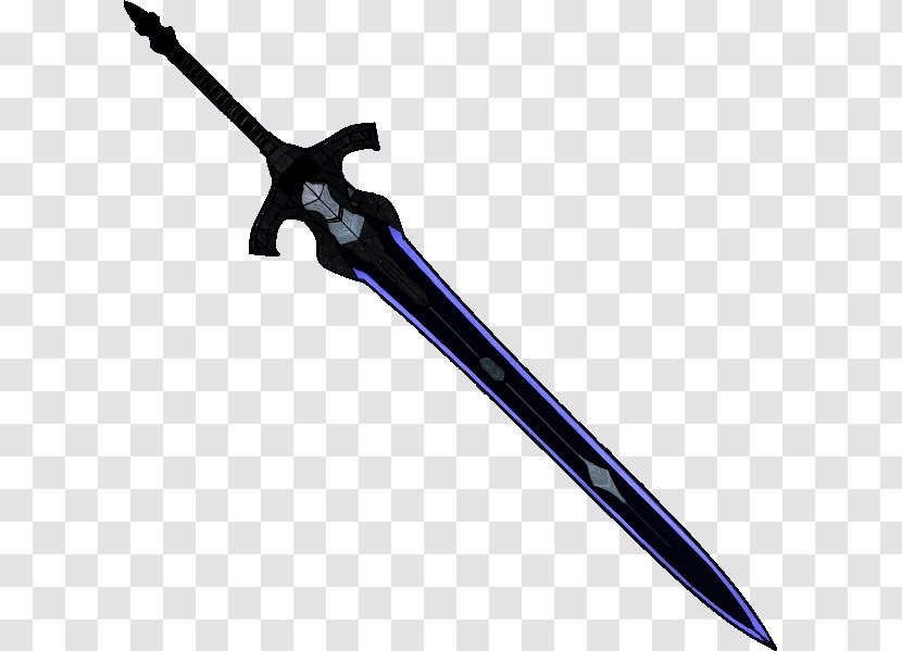 Classification Of Swords Dark Souls Weapon Dagger - Silhouette - Sword Transparent PNG