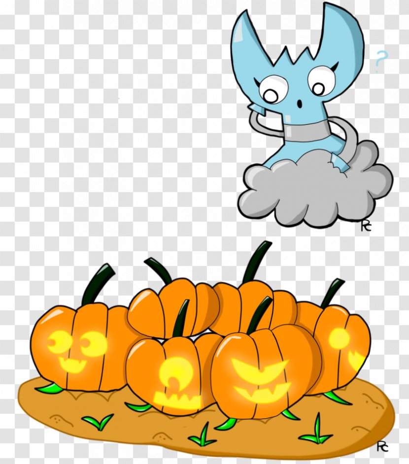 Jack-o'-lantern Clip Art Charlie Brown Pumpkin Halloween - Calabaza - Leonard Background Transparent PNG