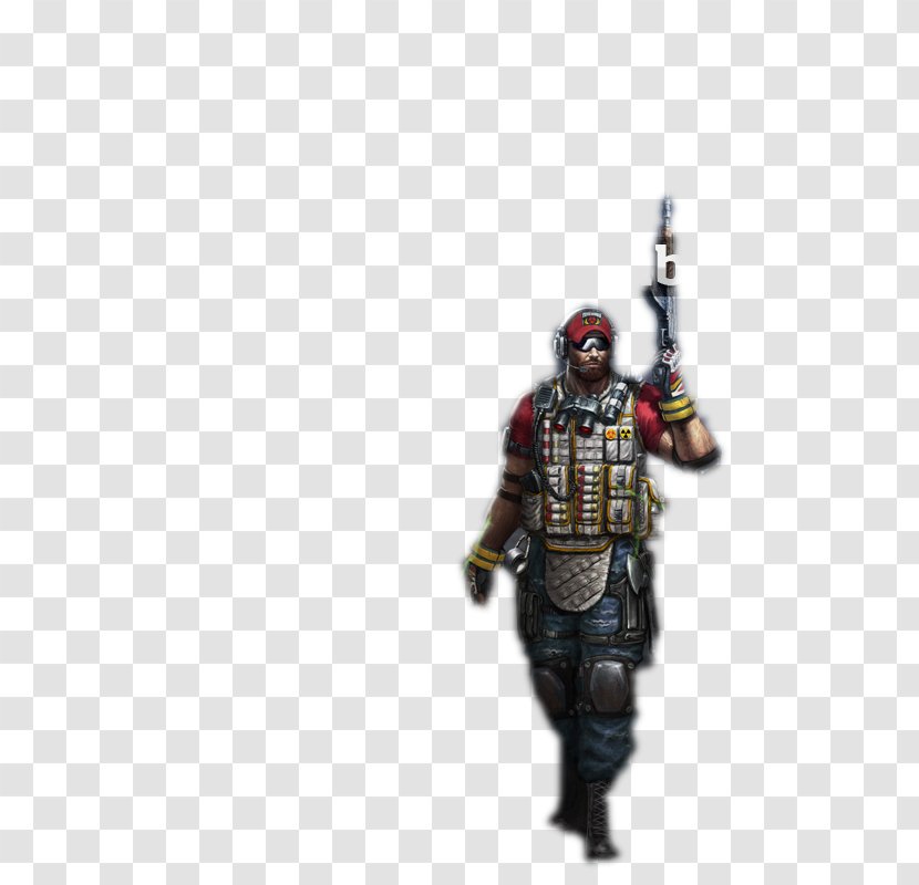 WolfTeam Grenadier Figurine Mercenary - Bin Transparent PNG