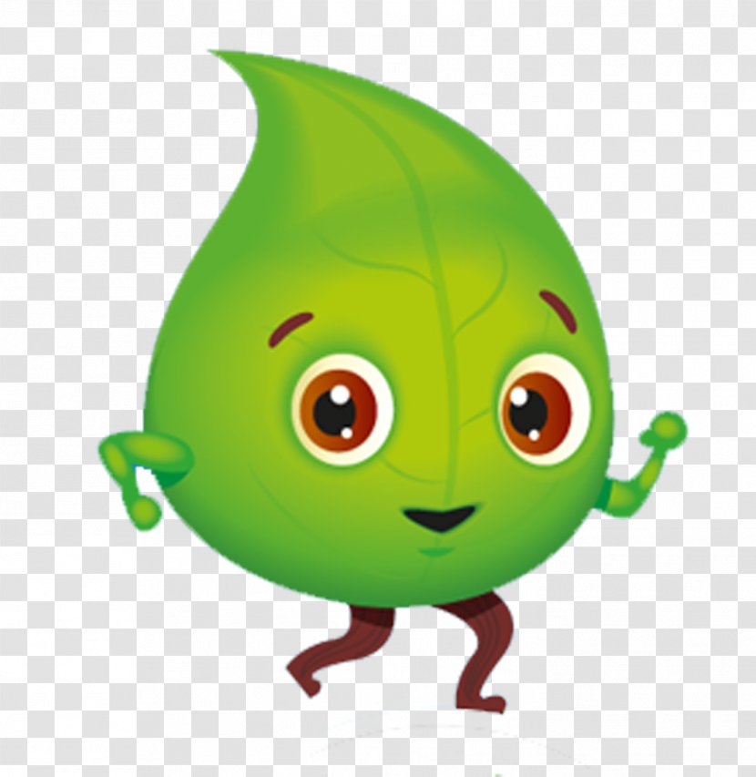 Tree Frog Green Clip Art - Fictional Character Transparent PNG