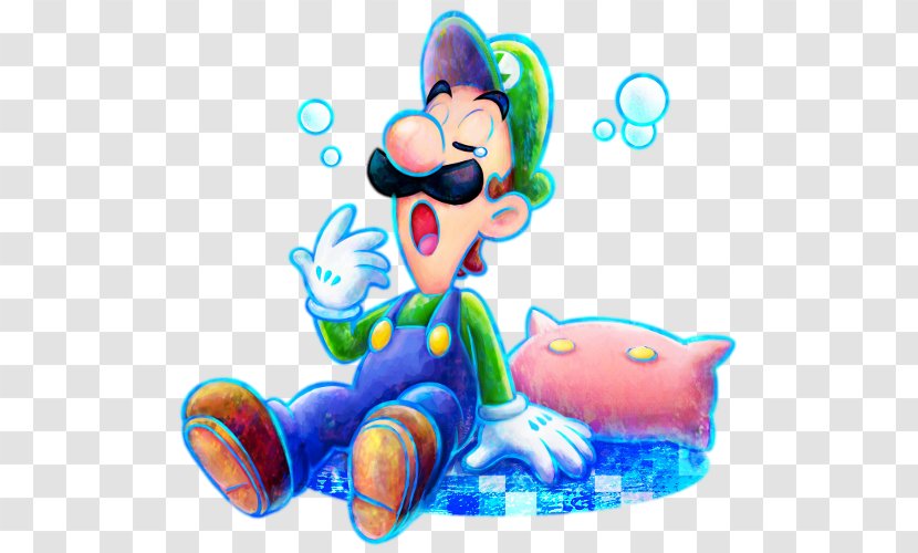 Mario & Luigi: Dream Team Superstar Saga Bowser's Inside Story Partners In Time - Nintendo 3ds - Luigi Transparent PNG