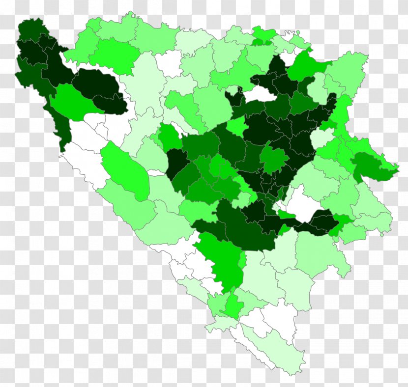 Sarajevo 2013 Population Census In Bosnia And Herzegovina Bosniaks Islam Wikipedia - Map Transparent PNG