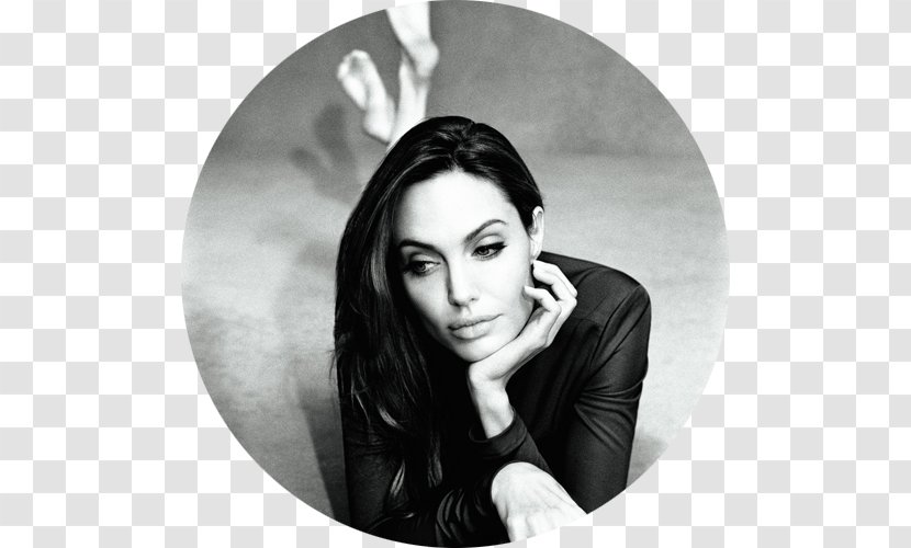 Angelina Jolie In The Land Of Blood And Honey Actor Film Director - Monochrome Photography Transparent PNG