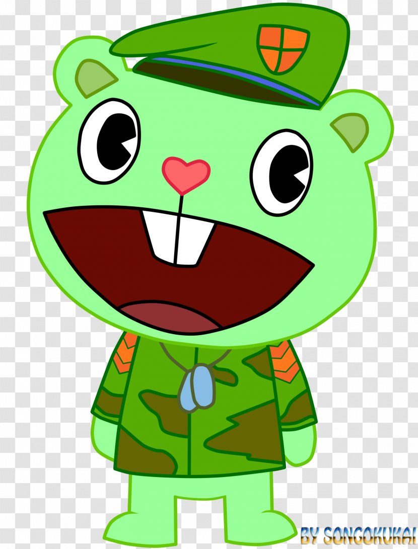Flippy Cuddles Television Character - Area - Fictional Transparent PNG