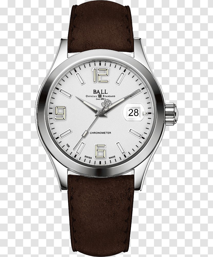 Chronometer Watch BALL Company COSC Engineer Transparent PNG